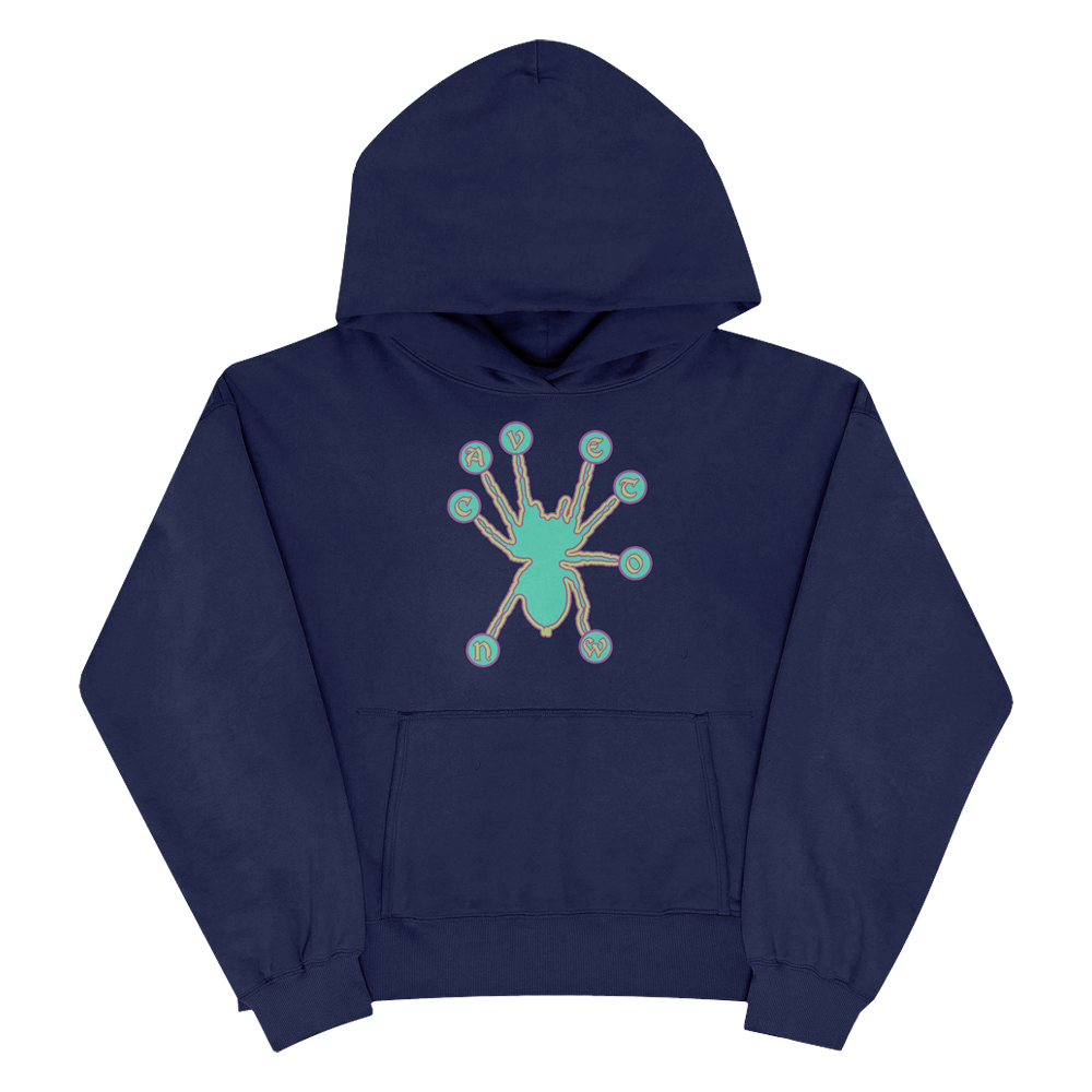Spider Hoodie - Navy image 0