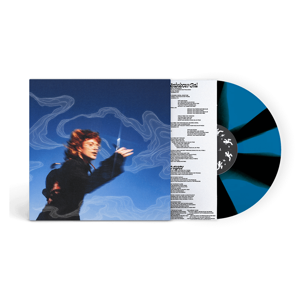 Running With Scissors Vinyl - Black/Blue Cornetto w/ Signed Art Card image 1