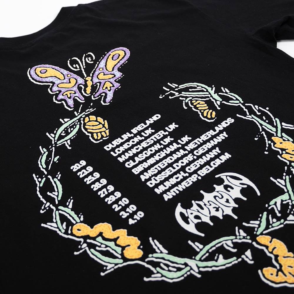 UK/EU Tour 25 Tee - Black image 6