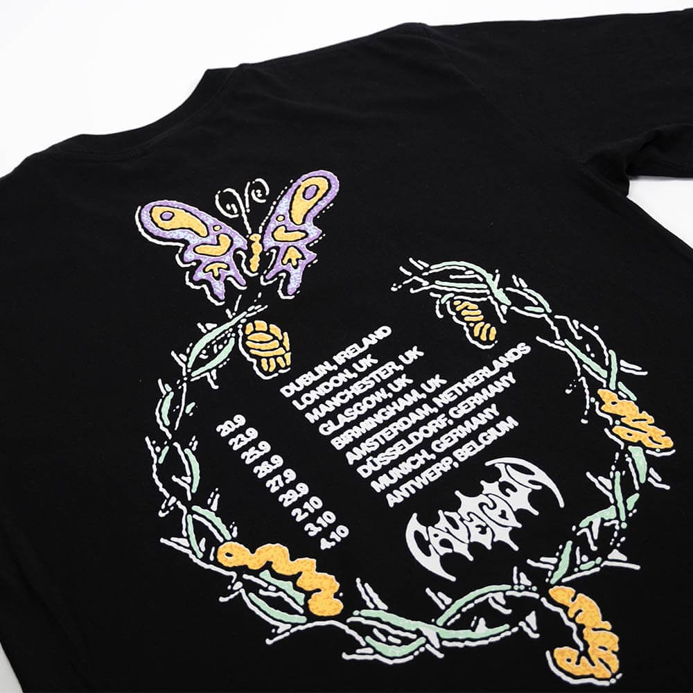 UK/EU Tour 25 Tee - Black image 5