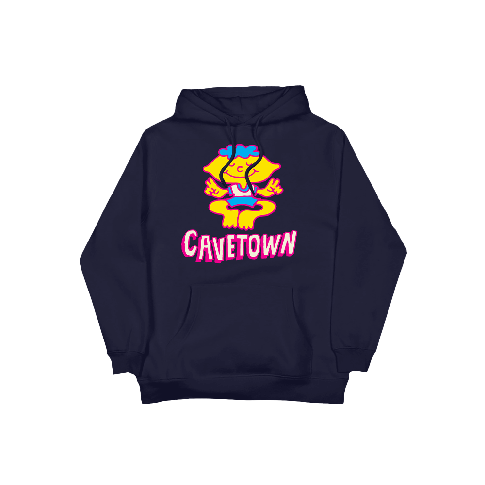 Yoga Lemon Hoodie - Navy image 0