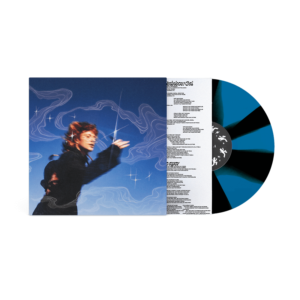 Running With Scissors Vinyl - Black/Blue Cornetto w/ Baby Spoon Flexi image 1