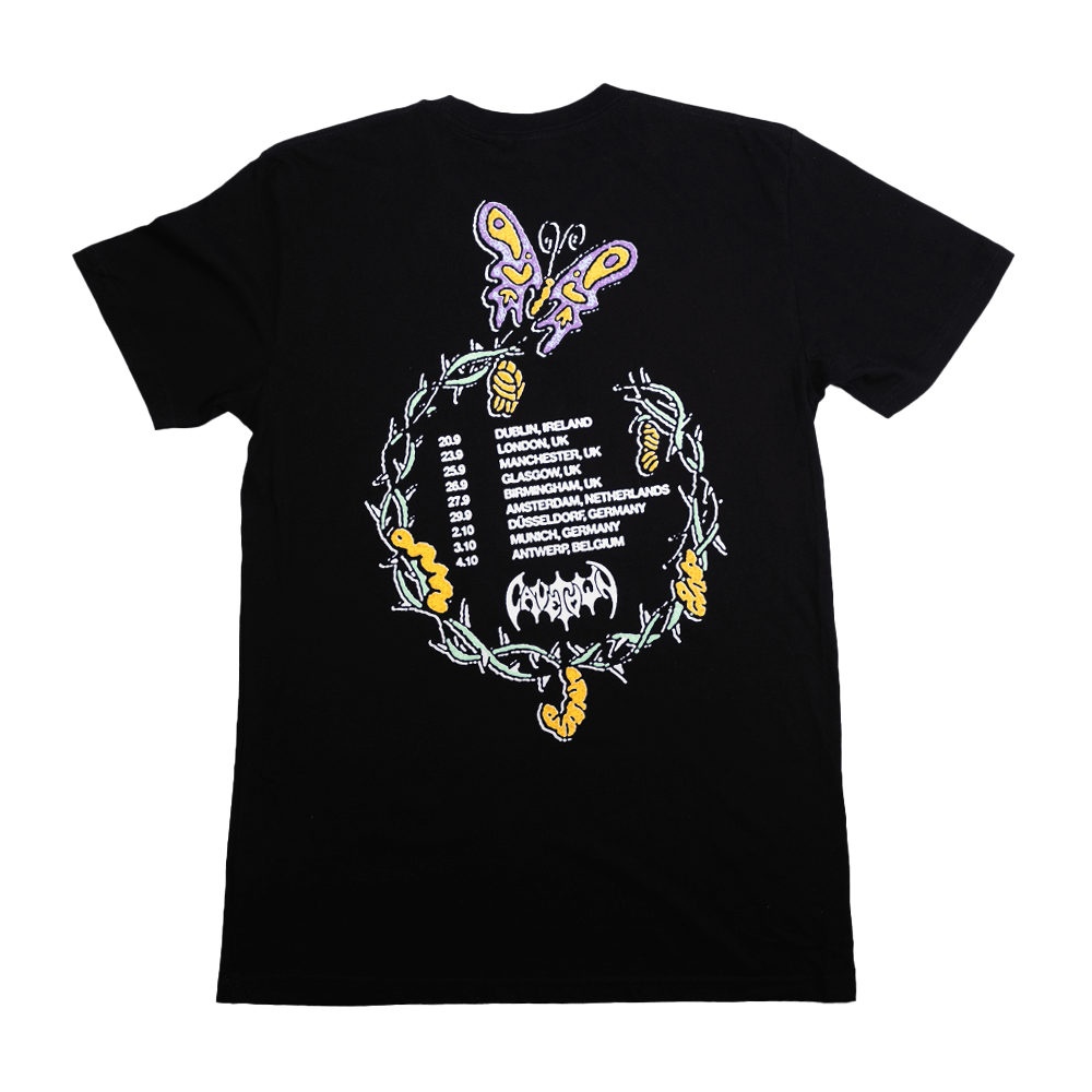 UK/EU Tour 25 Tee - Black image 4